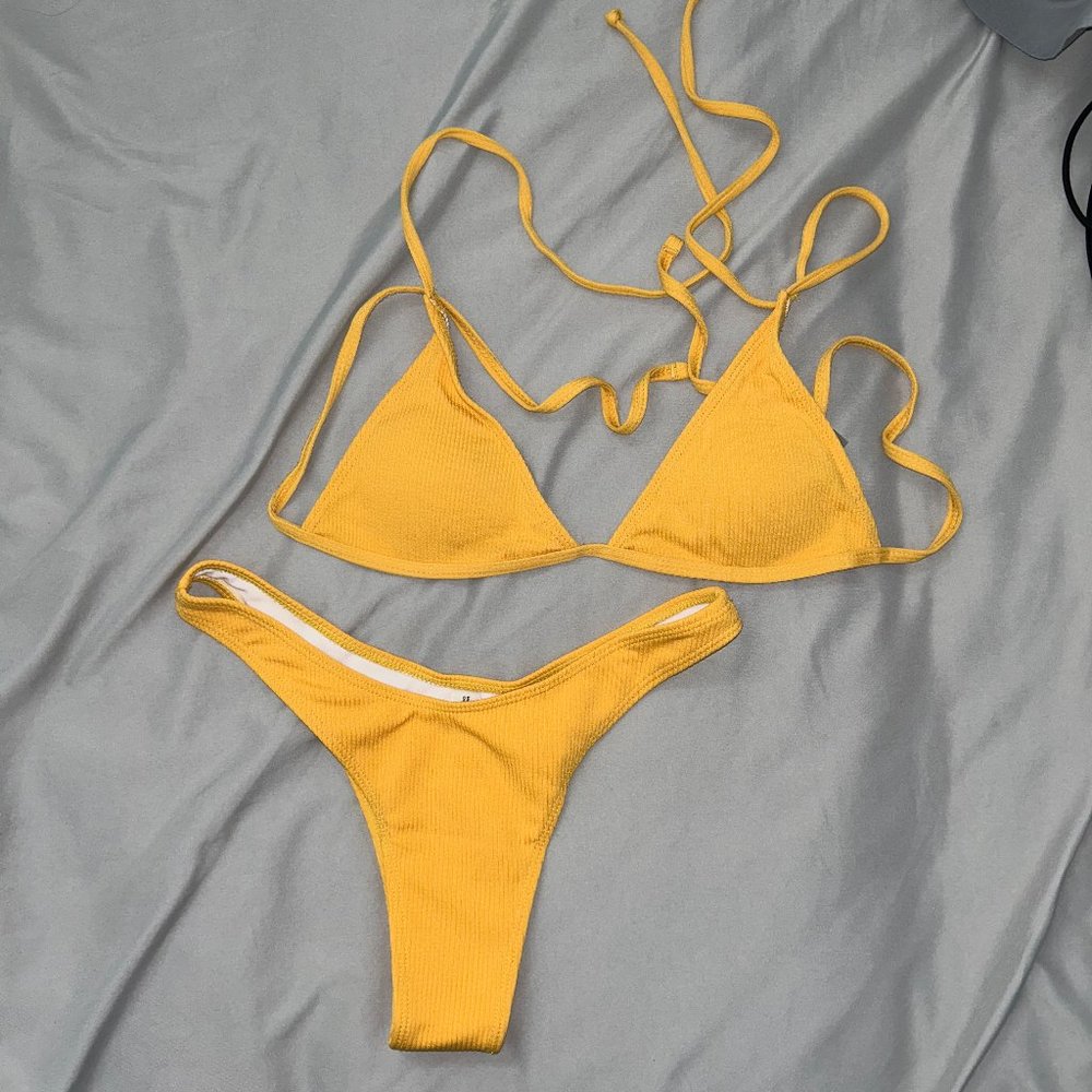 ZAFUL | Yellow Bikini Set | Size: 6